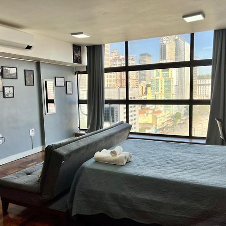 상파울루 Mirante Do Vale Loft 2011 Espaco Inteiro - Vista Para O Vale Do Anhangabau - Wi-Fi 아파트 외부 사진