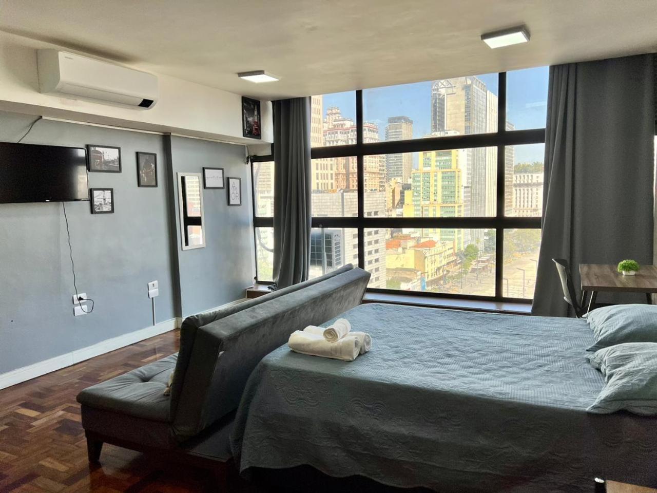 상파울루 Mirante Do Vale Loft 2011 Espaco Inteiro - Vista Para O Vale Do Anhangabau - Wi-Fi 아파트 외부 사진