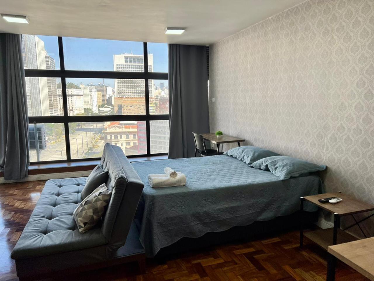 상파울루 Mirante Do Vale Loft 2011 Espaco Inteiro - Vista Para O Vale Do Anhangabau - Wi-Fi 아파트 외부 사진